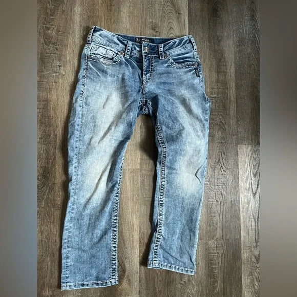 Silver Capri Pant - Picture 2 of 3